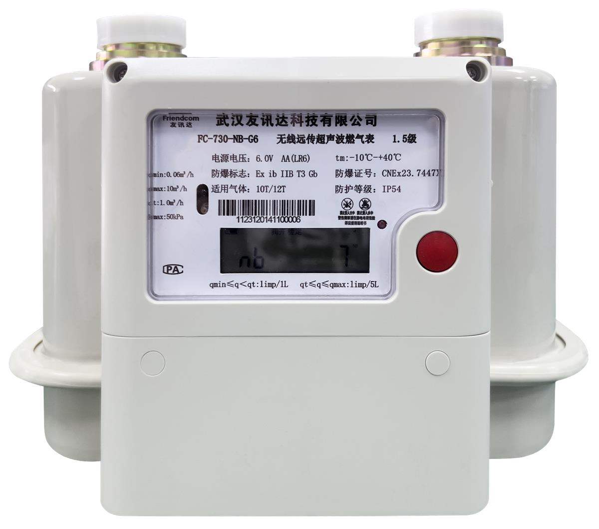 Radon Ultrasonic Gas Meter G6/G10