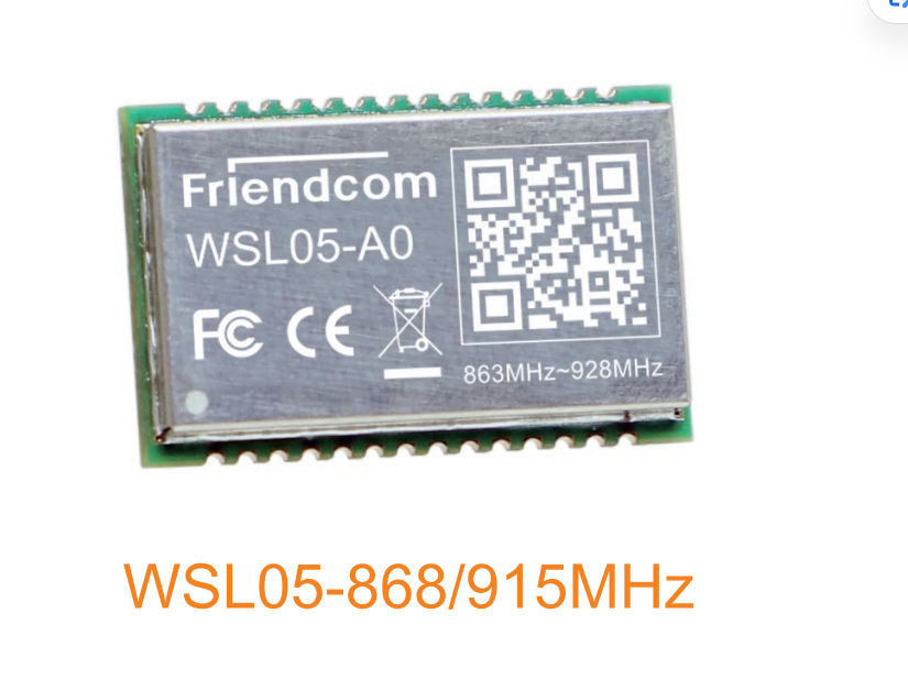 WSL05-868 915MHz LoRaWAN Module