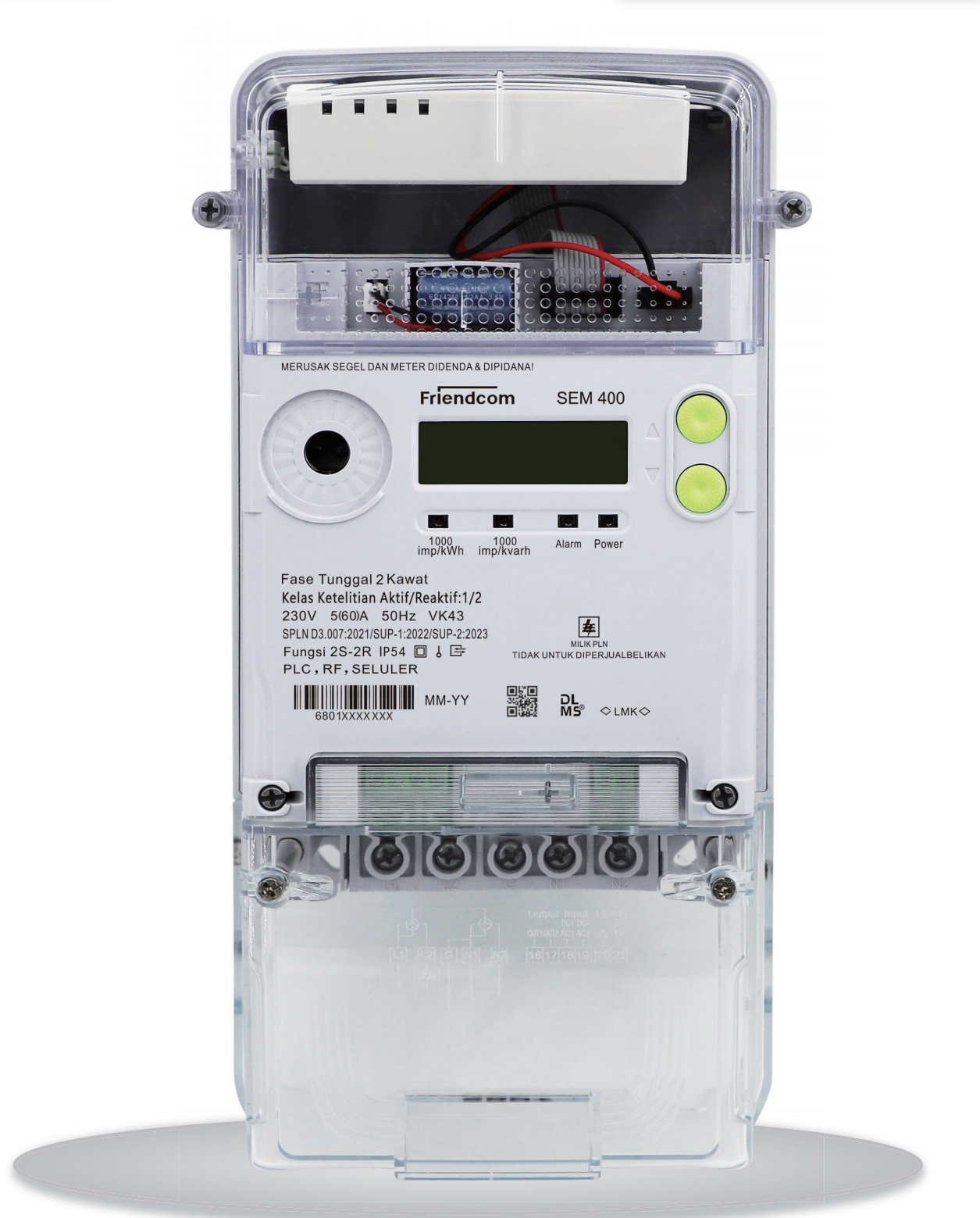 SEM400 Single Phase Post Payment Meter